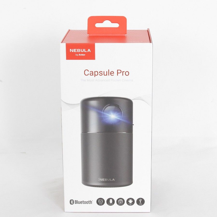 【新品】Anker Nebula Capsule Pro D4111N12 モバイルプロジェクター アンカー ネビュラ カプセルプロ 本体