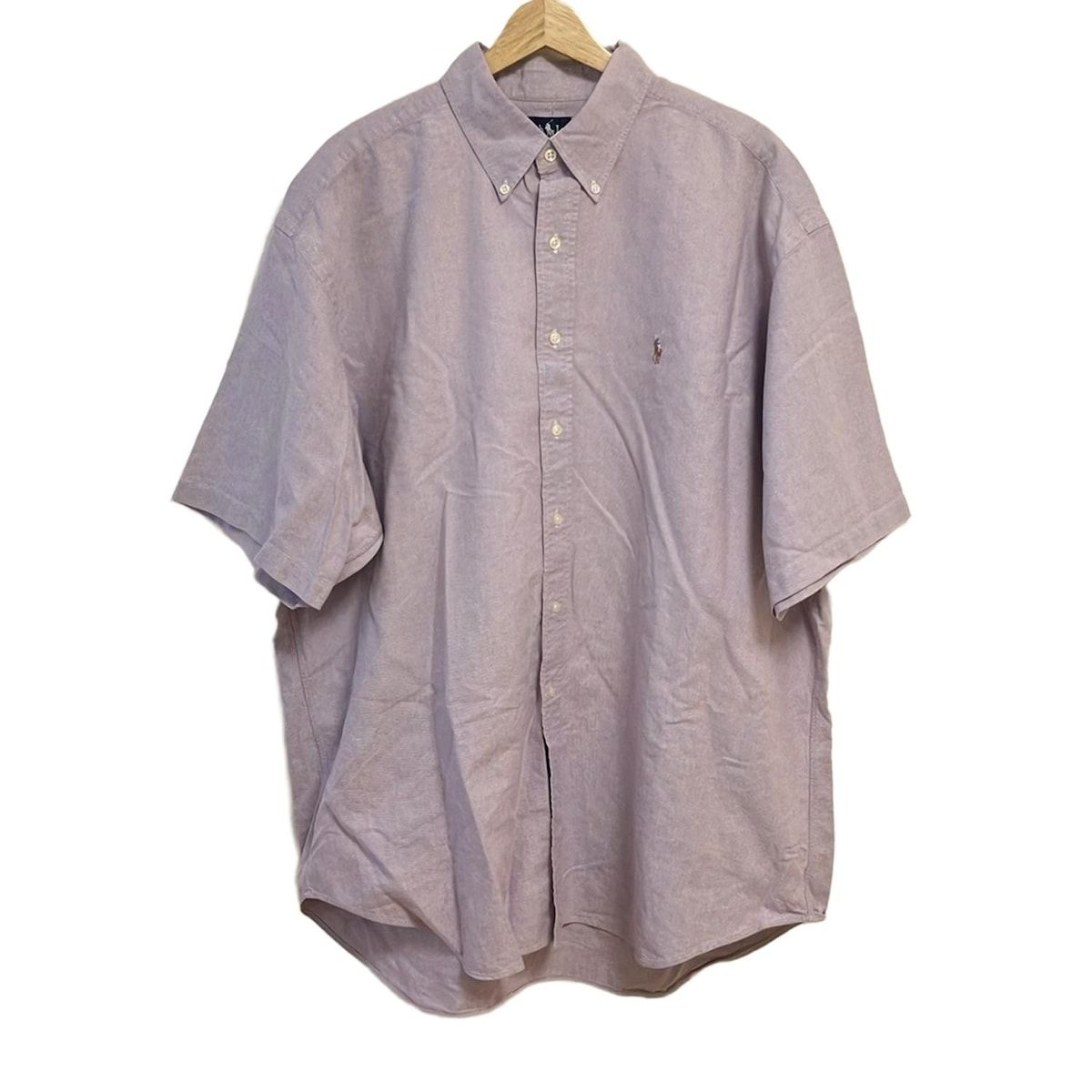 【美品】ラルフローレン半袖シャツ RalphLauren(ラルフローレン) 半袖シャツ サイズXL メンズ