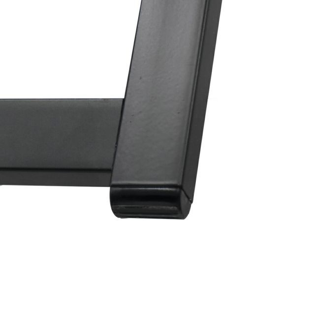 送料無料】 ポスターパネルスタンド A1 片面 黒 25mm 全高1m以下 | A型 