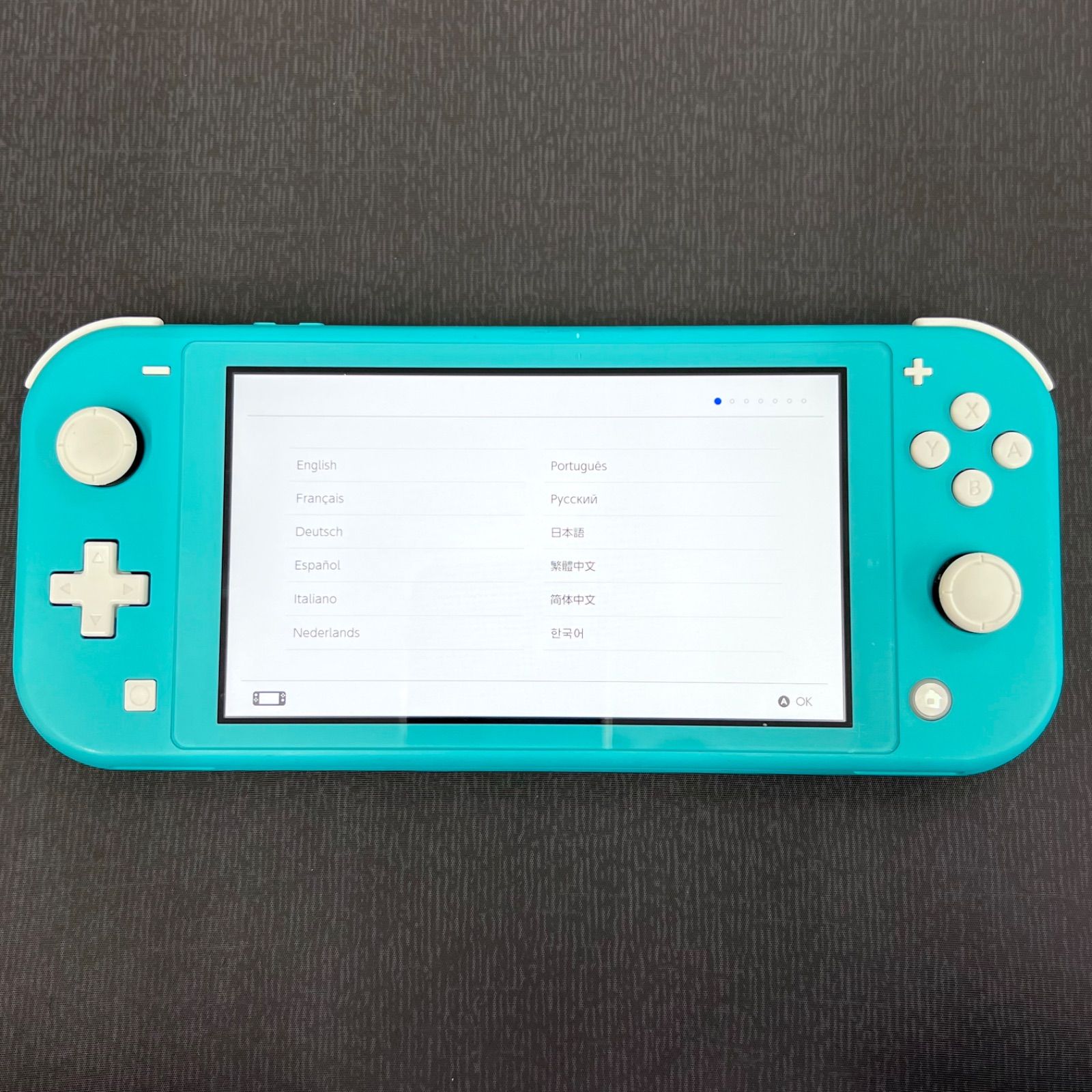 動作 済 Nintendo Switch Lite ターコイズ HDH-001