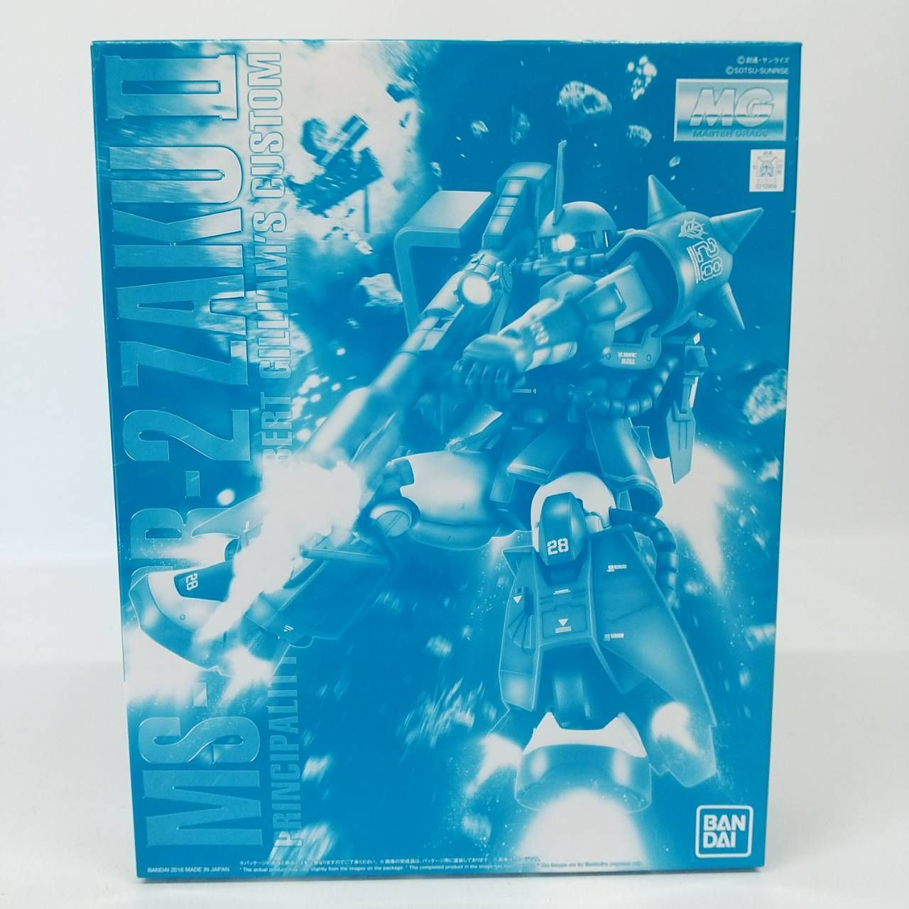 MG 1/100 ロバート・ギリアム専用ザクⅡ プラモデル / MS-06R-2