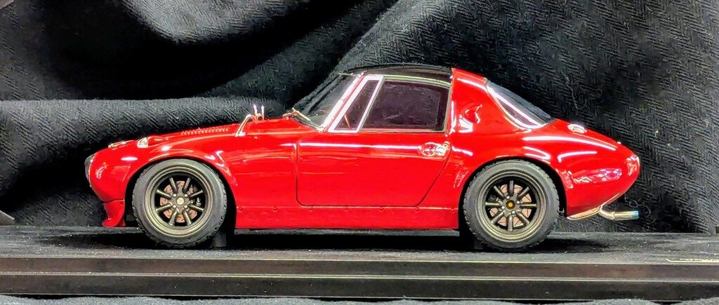 ignition model 1/18 Toyota Sports 800 NOB Hachi Ver Red