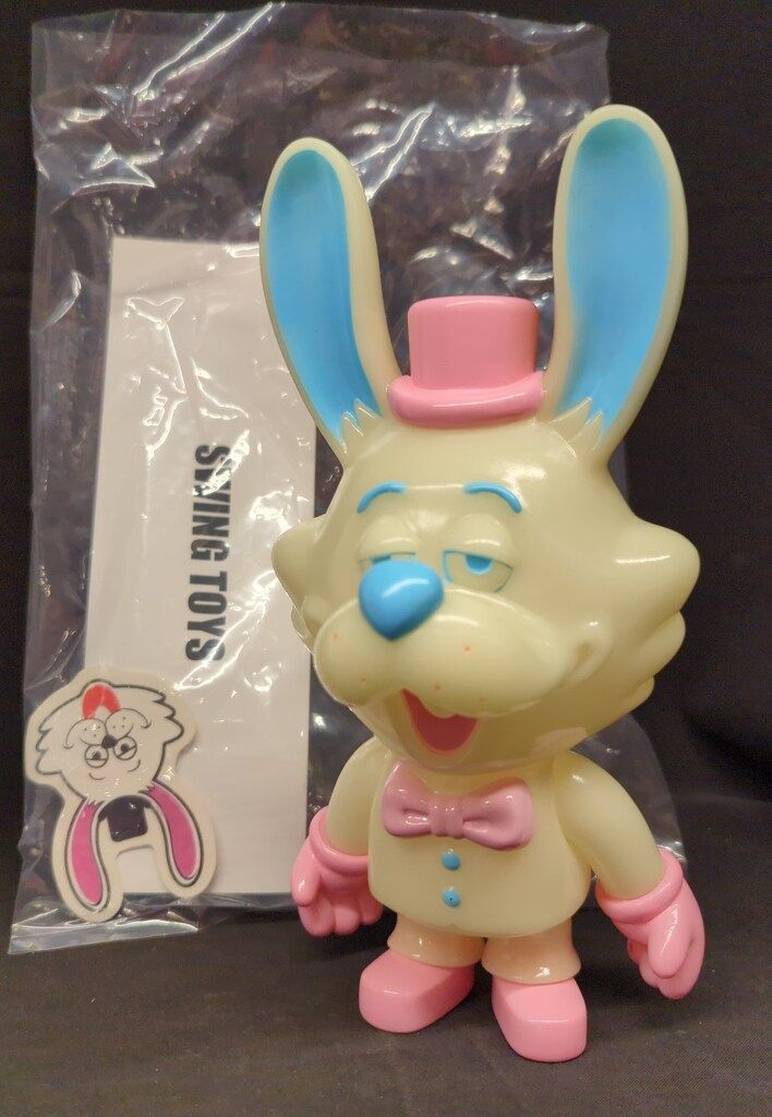 SWINGTOYS SWING BUNNY SWING BUNNY/蓄光/ピンク/水色 200mm