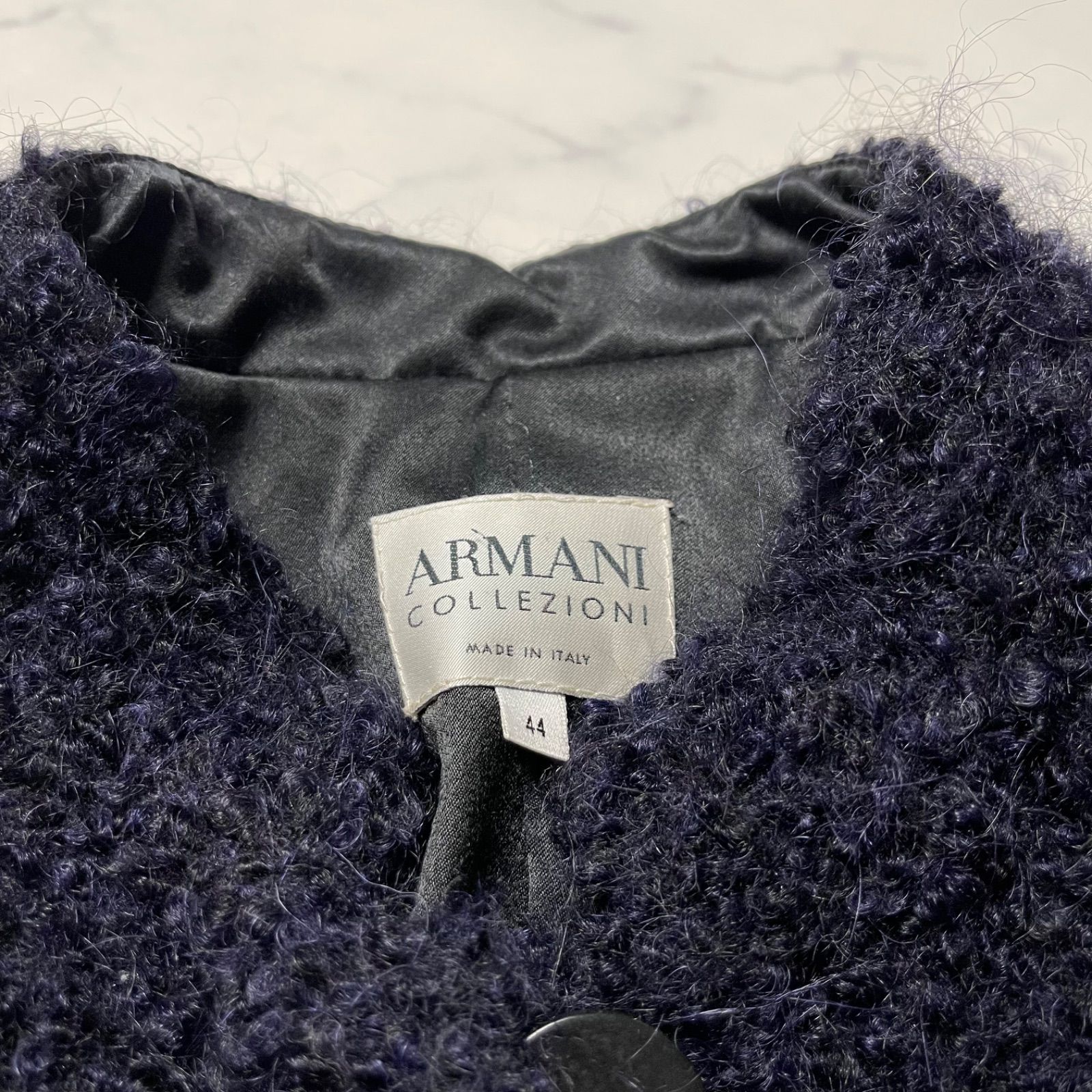 ARMANI COLLEZIONIアルマーニコレツォーニアルパカ大判ショール ARMANI COLLEZIONIアルマーニコレツォーニアルパカ大判ショール