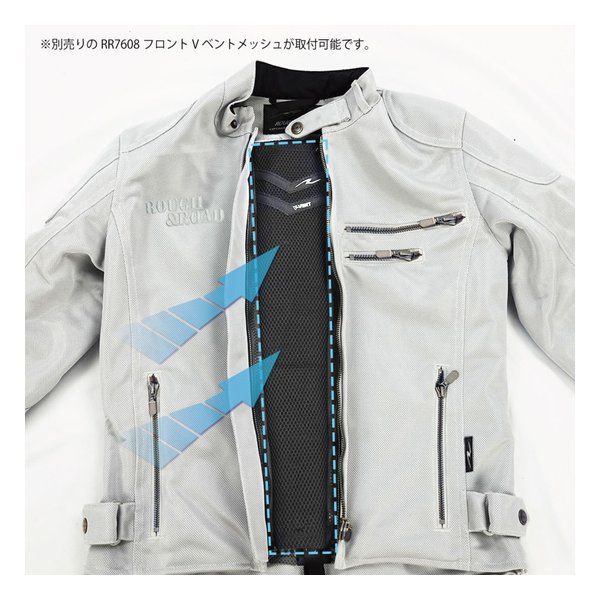 ライディングZIPメッシュJK