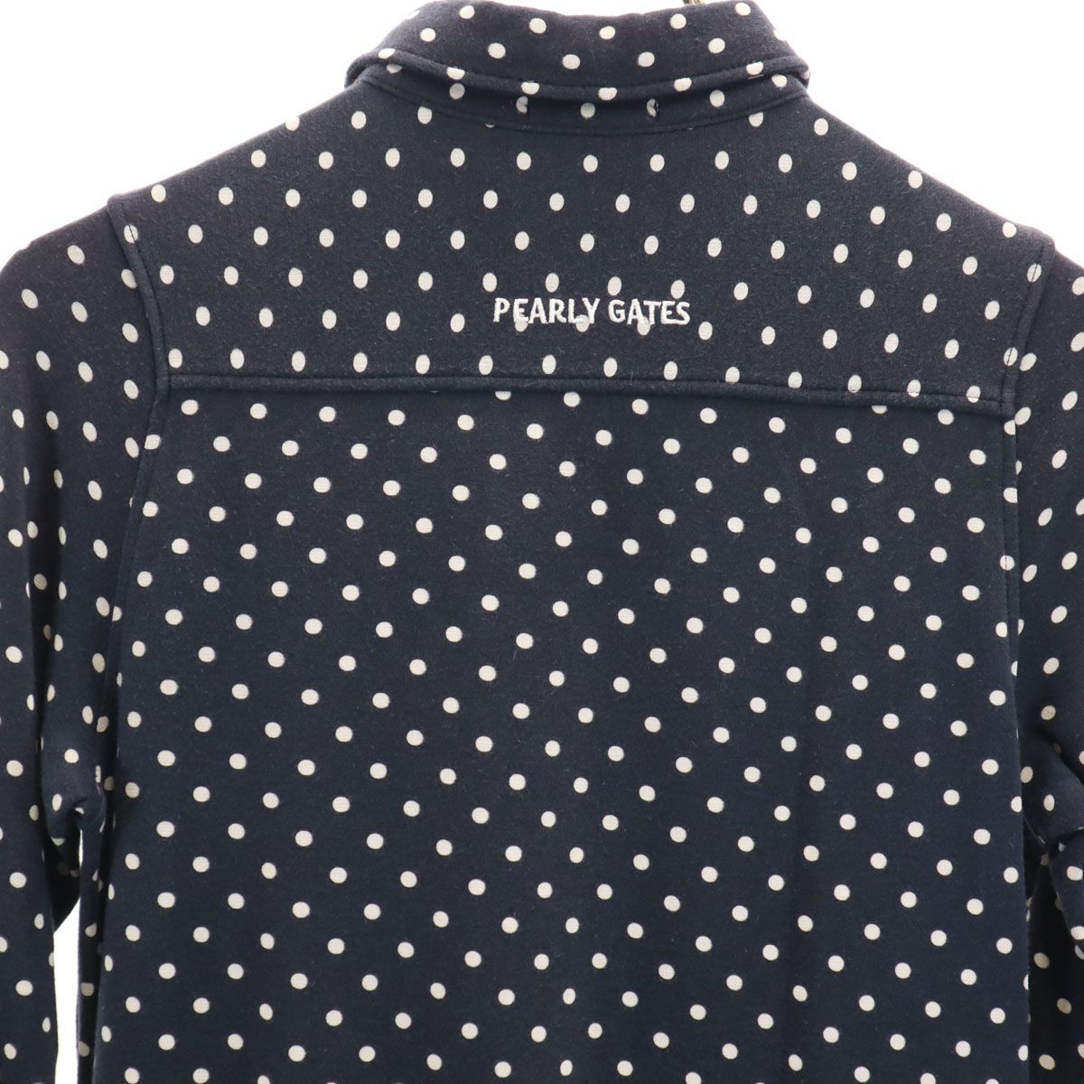 PEARLY GATES パーリーゲイツ ドット柄 ゴルフ 7分袖 ワンピース