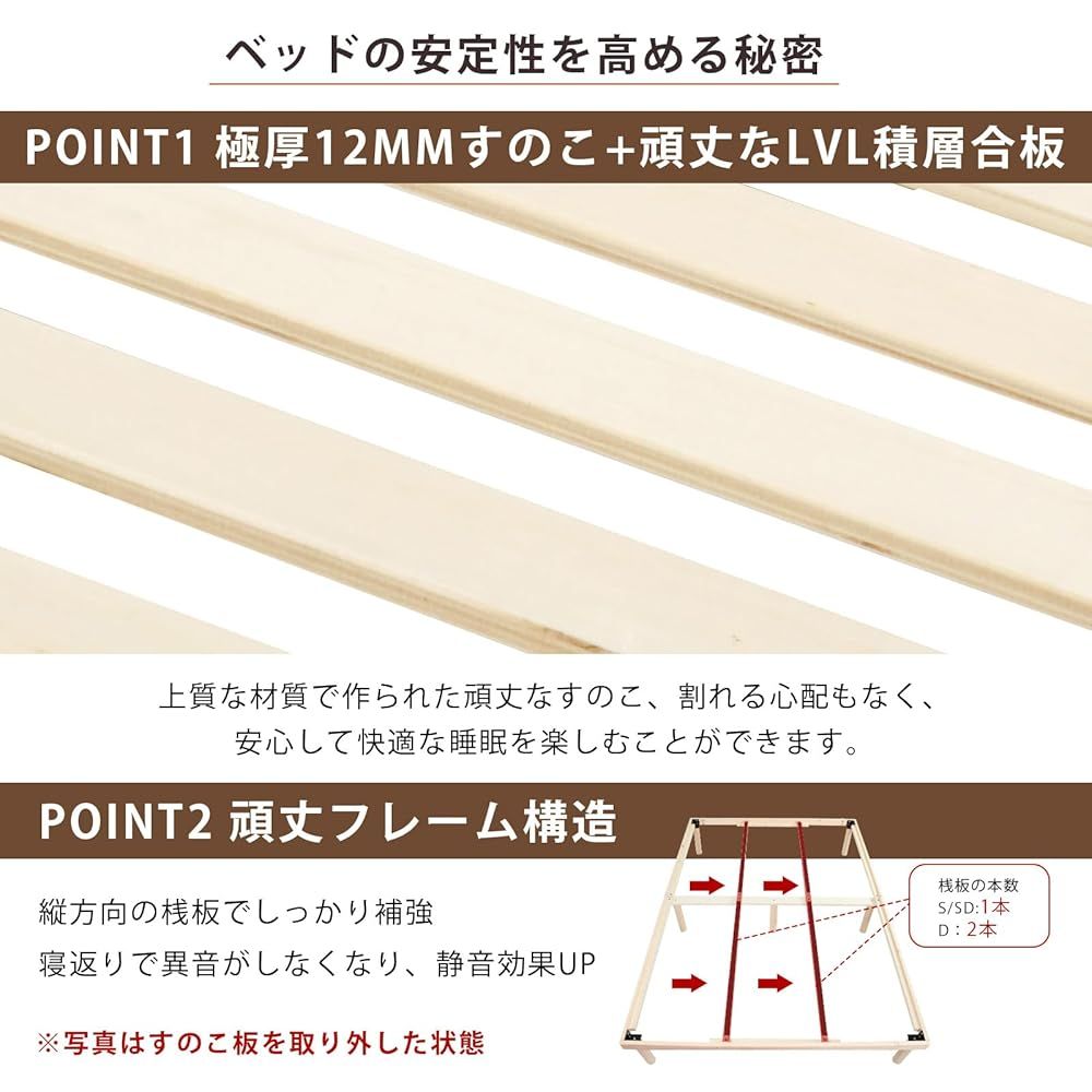ベッド ベッドフレーム