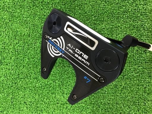 中古】 オデッセイ Ai-ONE TRI-BEAM #5 34インチ パター PT STROKE LAB