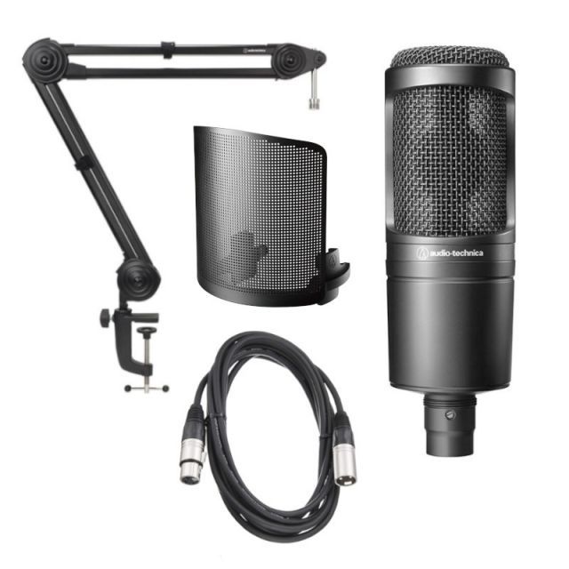 audio-technica コンデンサーマイク歌い手セット audio-technica オーディオテクニカ AT2020 コンデンサーマイク