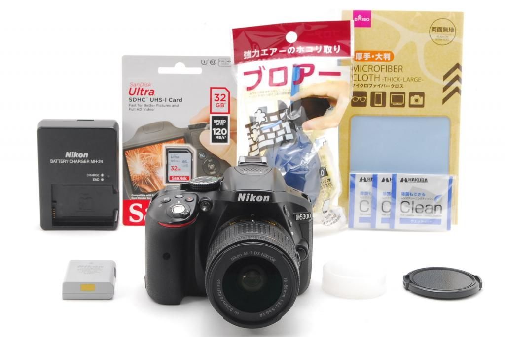 ❤️カメラ女子必見！自撮り＆Wi-Fi転送最適機☆ニコン Nikon D5300 ...