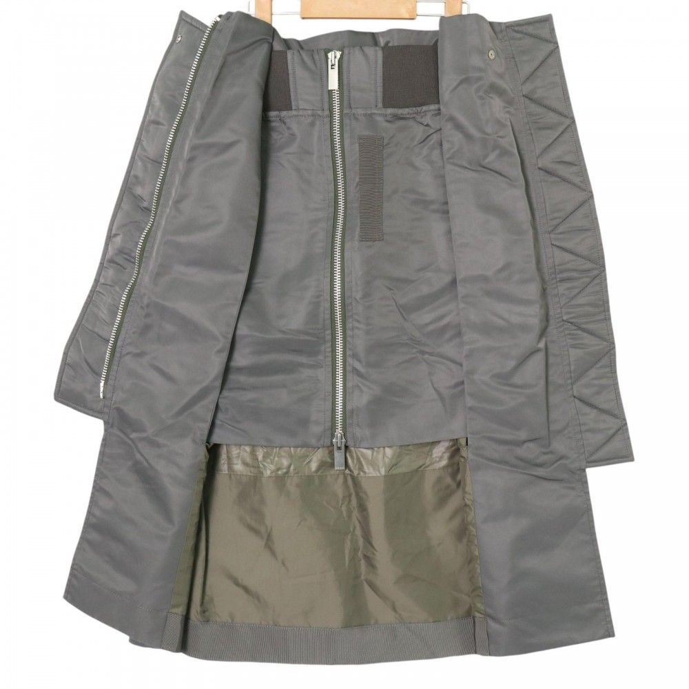 サカイ スカート レディース ドッキングレイヤードスカート ロング  