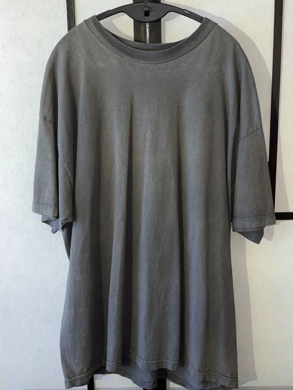 【鬼フェード】ブランクT ブラック 無地 悶絶 鬼フェード ブラック ブランク ヴィンテージ tシャツ サン