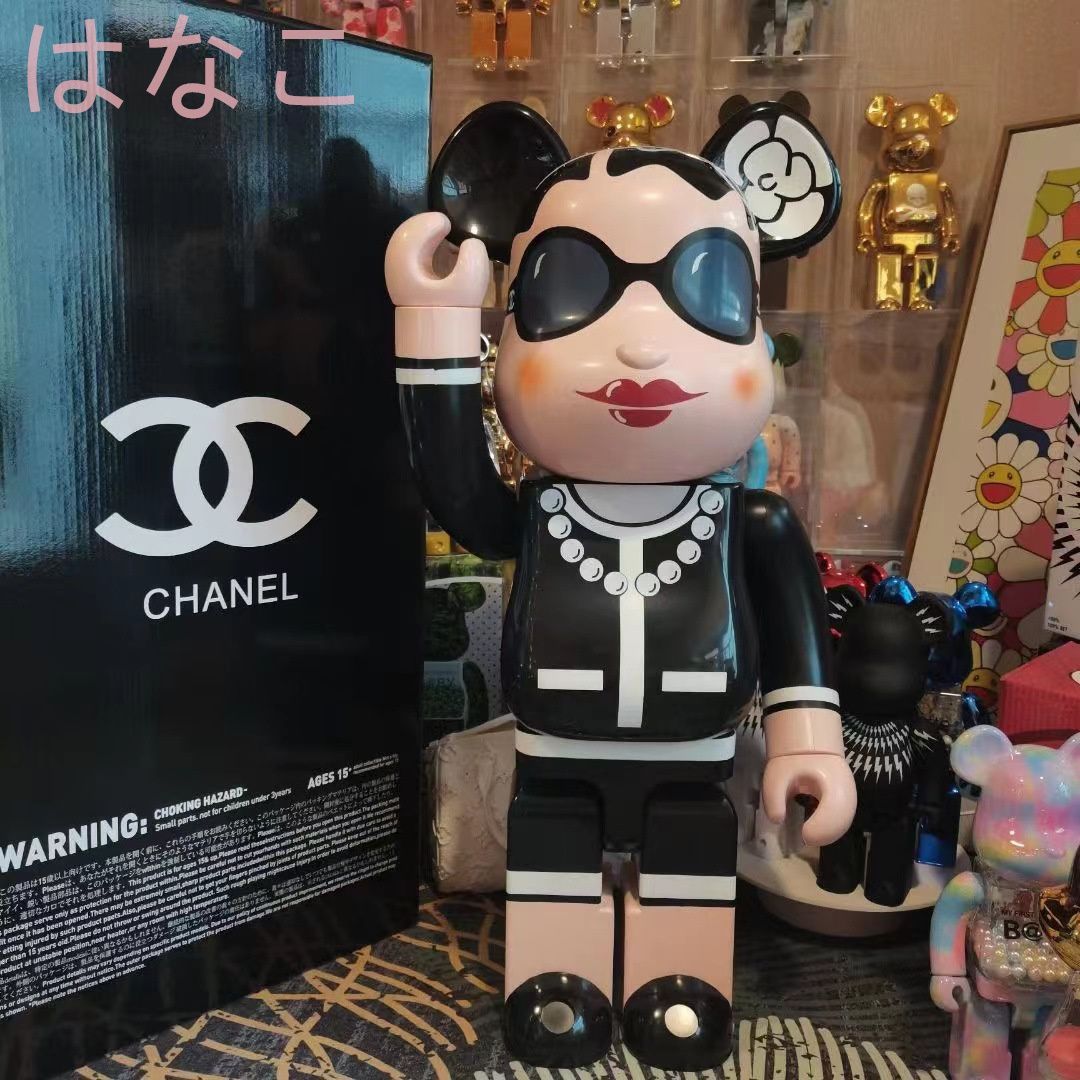 新品未使用 ベアブリック BE@RBRICK 1000% 70センチ シャネル CHANEL ブラック - メルカリ