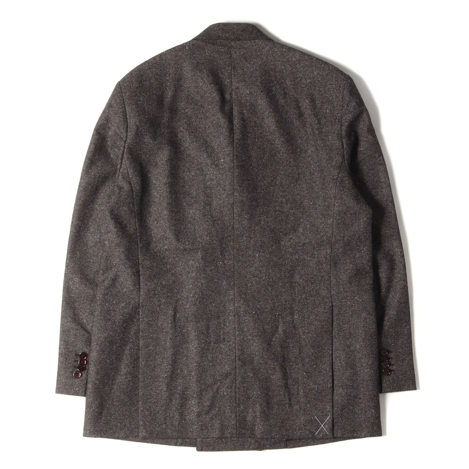 美品 Acne アクネ ジャケット サイズ:44 メランジ ウール ダブル