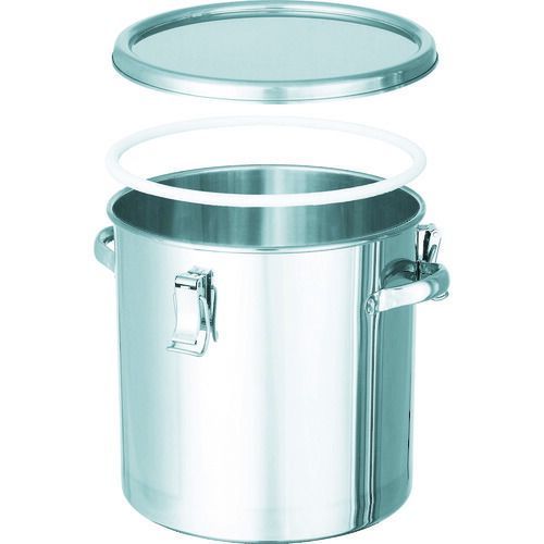 日東 ステンレスタンクＰＴＦＥパッキン付式保存タンク２５Ｌ
