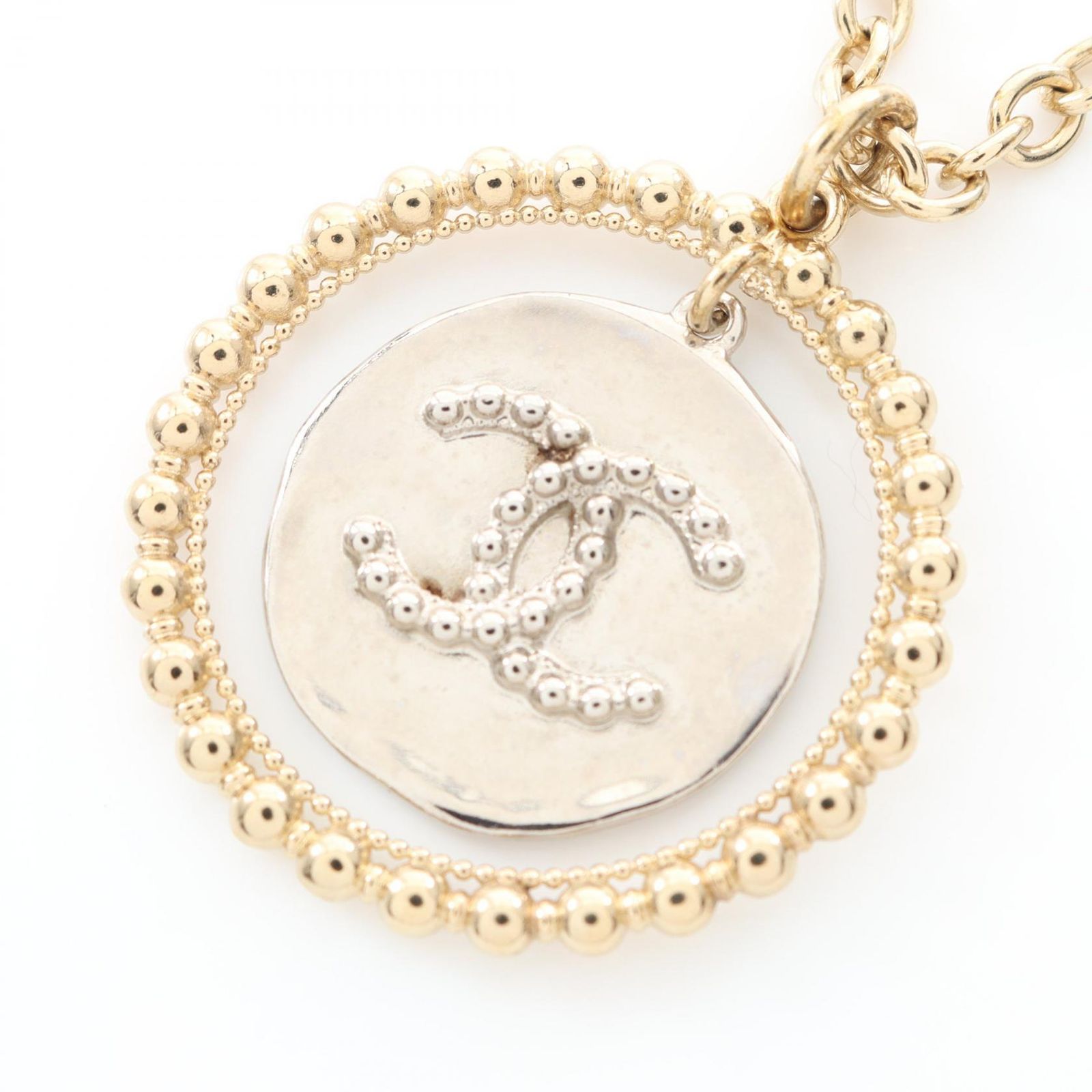 シャネル CHANEL ネックレス ココマーク GP（ゴールドメッキ