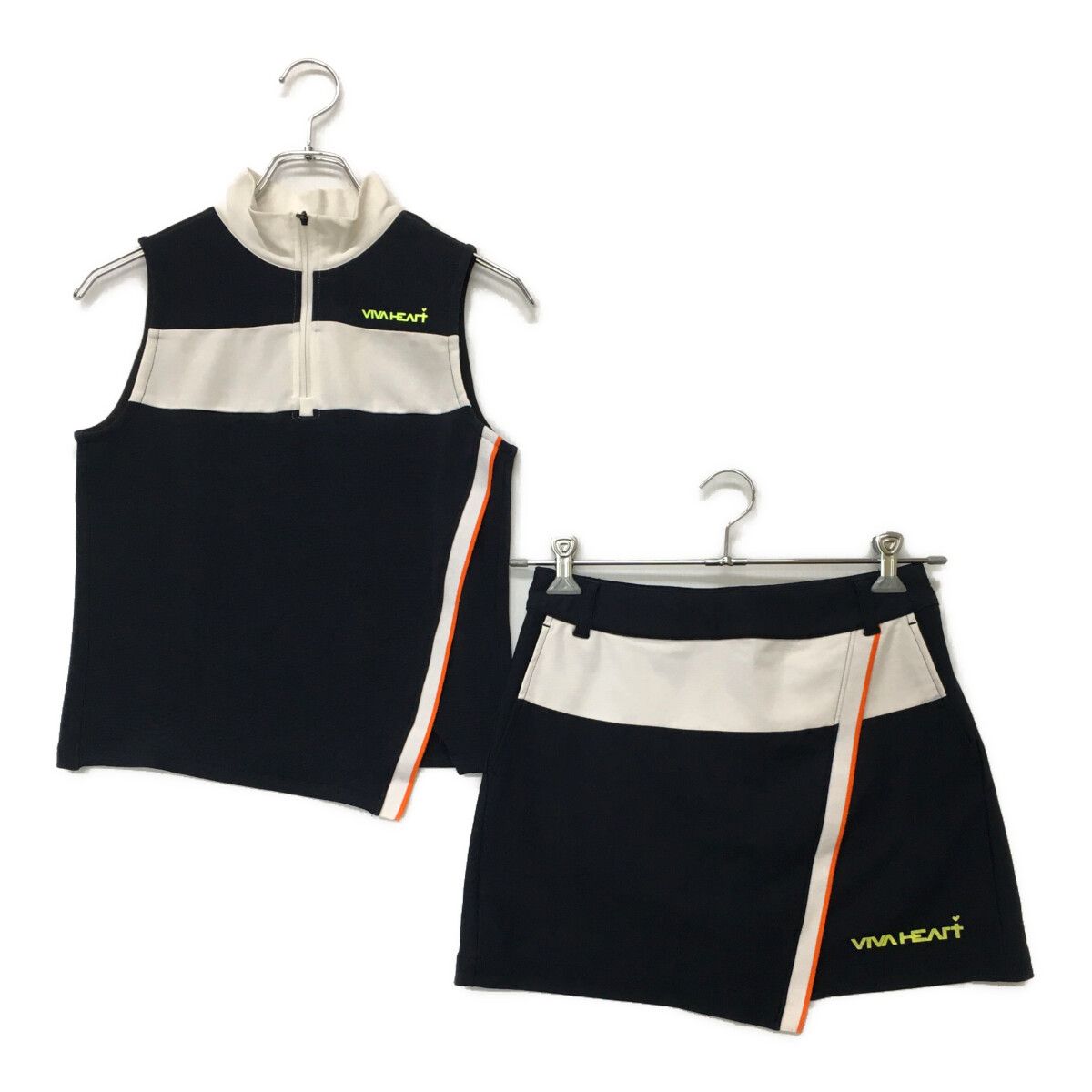 新品未使用⭐︎ VIVA HEART セットアップ ネイビーMサイズ 中古 レディース ビバハート VIVA HEART セットアップ 40(M) 紺