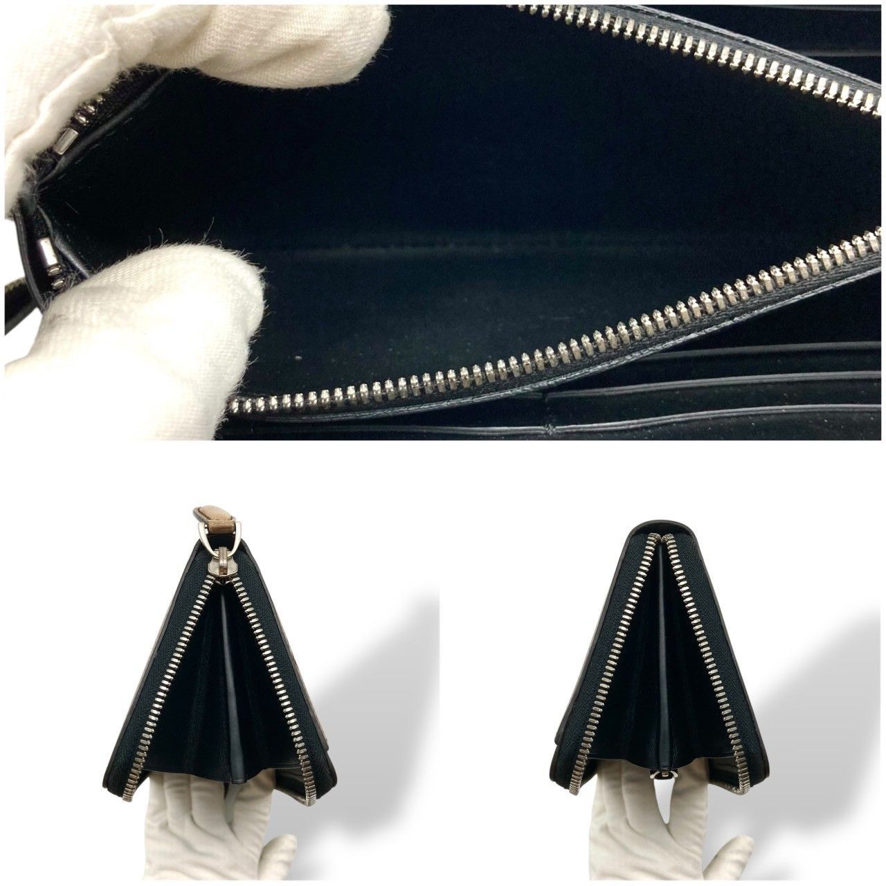 ベルルッティ 長財布 イタウバ スクリットレザー ブラウン 大容量