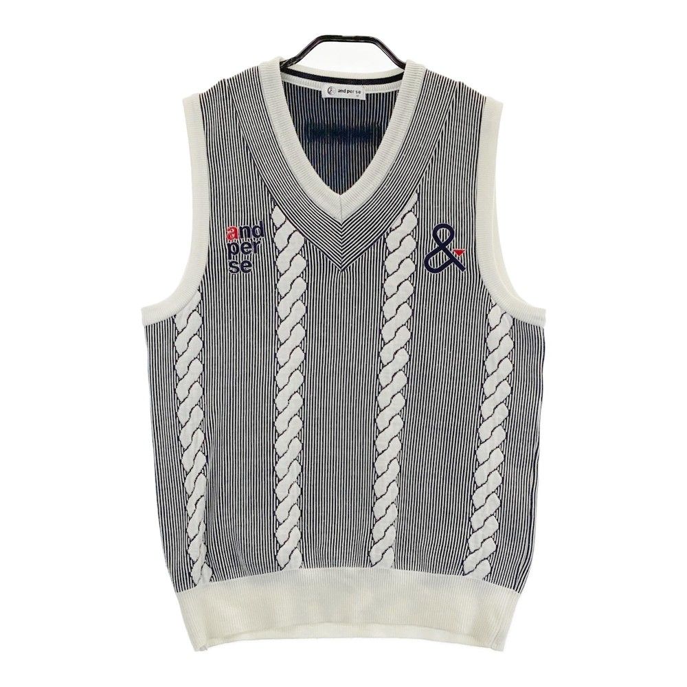 【美品】アンパスィ　ベスト amf1014g2_01.jpg