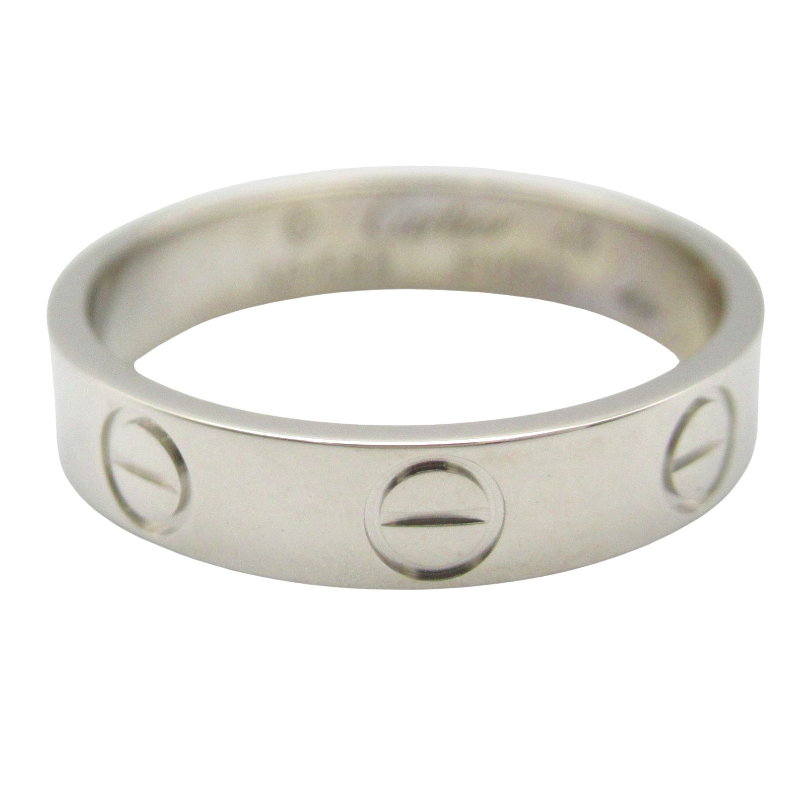 カルティエ CARTIER リング・指輪 ミニラブリング Pt950プラチナ