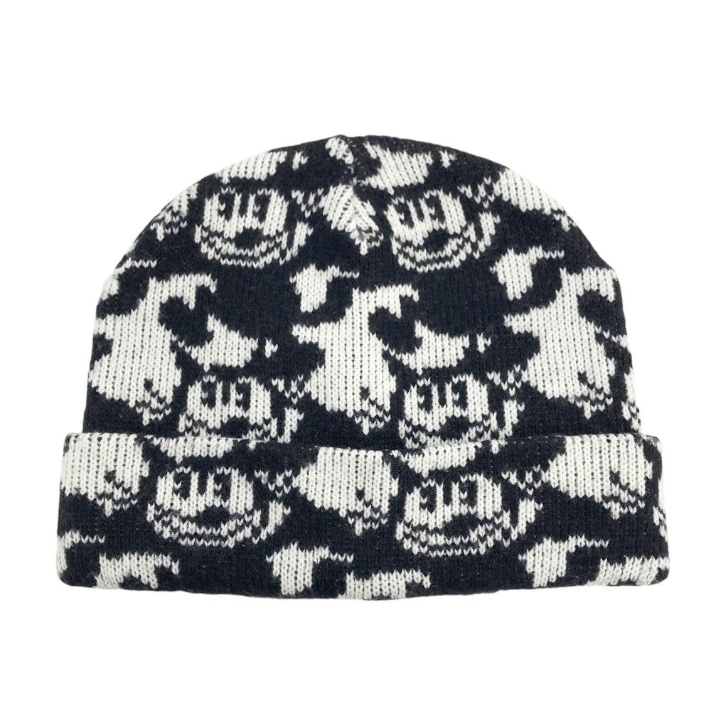 PEARLY GATES パーリーゲイツ ×Felix the CAT ニット帽 総柄 ブラック系 FR [240101309460] ゴルフウェア ストスト