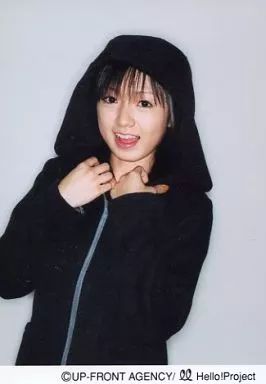 中古】生写真(ハロプロ) モーニング娘。/紺野あさ美/衣装黒・フード