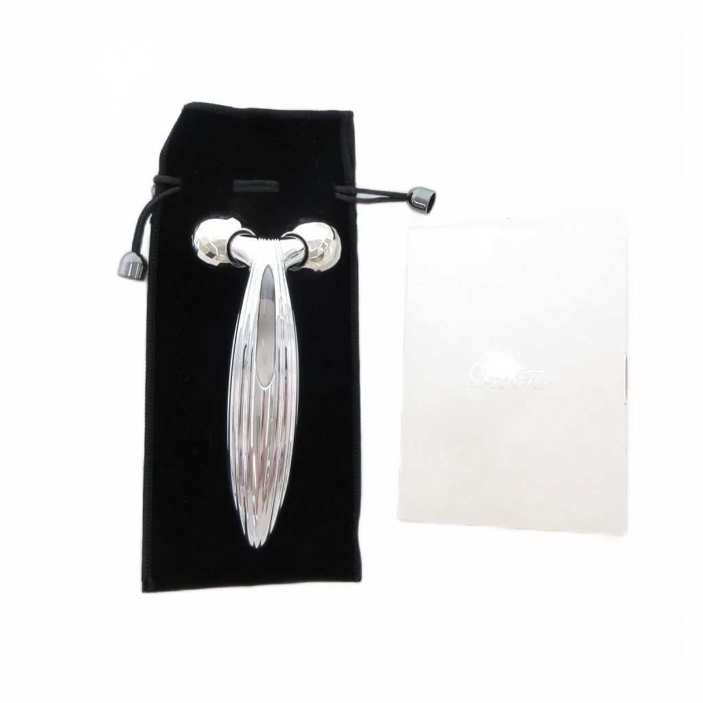 ReFa 美顔ローラー シルバー ReFa カラットサロンモデル 美顔ローラー リファカラットレイフェイス