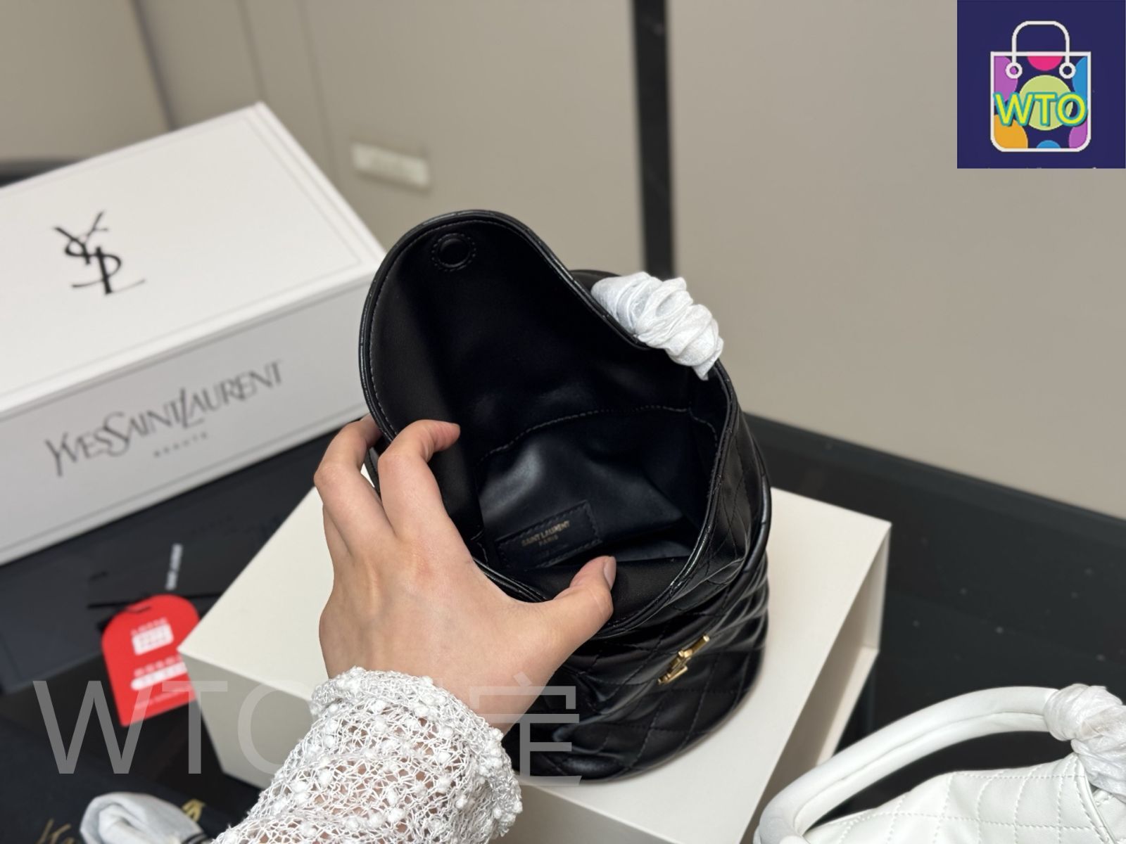 今日特価】Yves Saint Laurent イヴ・サンローラン ギャビー