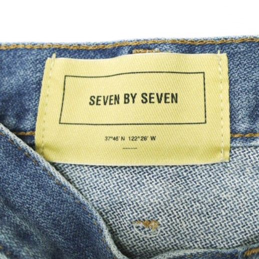 7x7 seven by seven セブンバイセブン 日本製 REWORK DENIM PANTS 