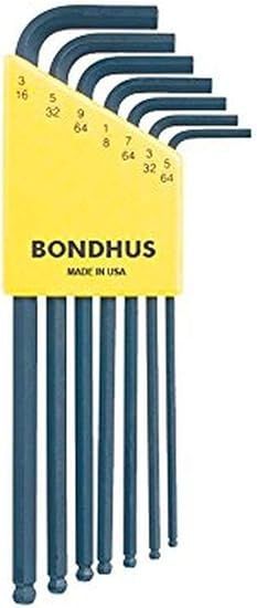 BONDHUS(ボンダス) ボールポイント付六角レンチセット7本組 インチタイプ BLX7
