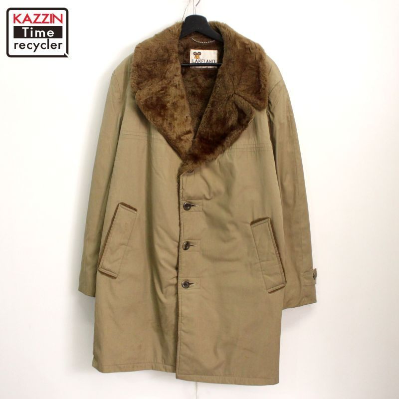 その他ブランド / 70S/LAKELAND/コート/42/--/CML/無地 70s vintage LAKELAND 裏地ボア ドンキー コート メンズ XLサイズ相当