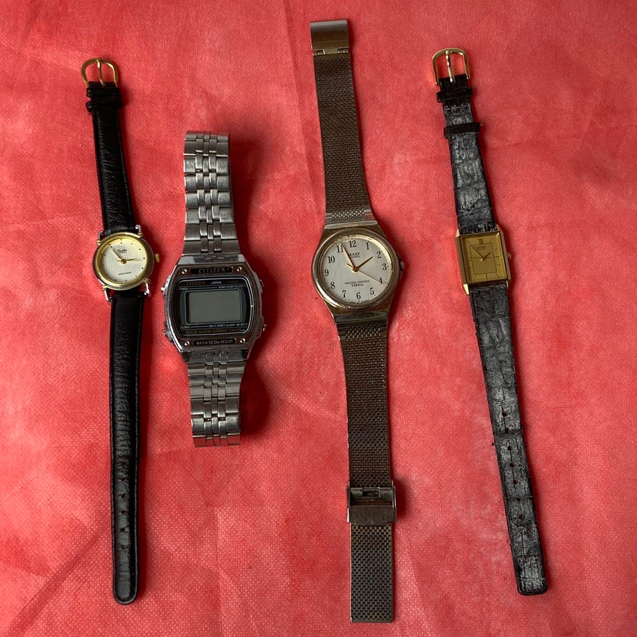 CITIZEN・SEIKO】 腕時計 クォーツ式 デジタル式 不動品・ジャンク品 4