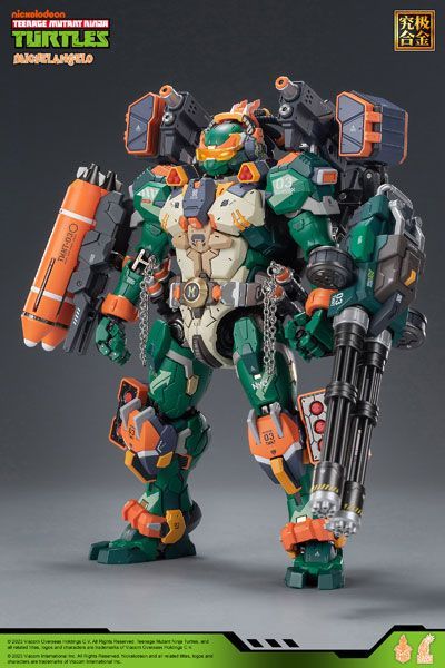 ◆HEATBOYS HB0014 ティーンエイジ ミュータント ニンジャ タートルズ ミケランジェロ PVC-ABS-合金製 塗装済み可動フィギュア