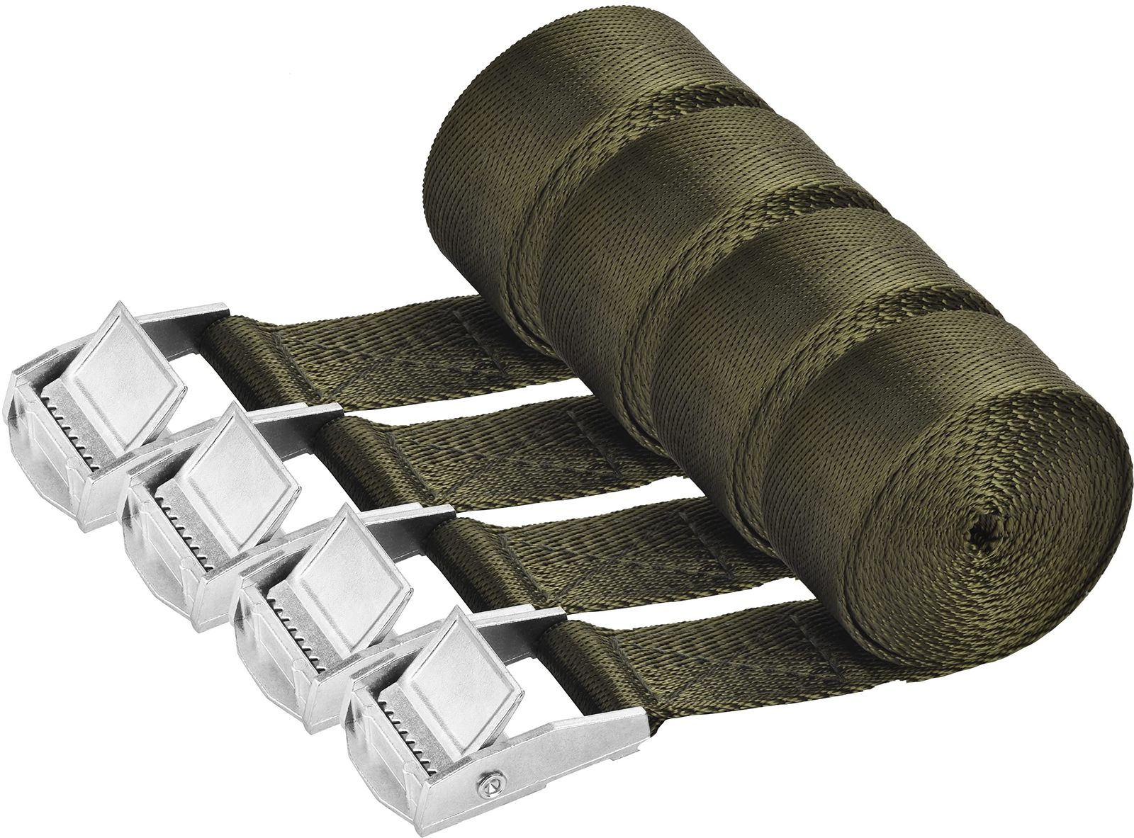 数量 固定ベルト 荷物ベルト 荷締機 固定バンド ベルト 幅25mm ベルト 梱包 バイク バイク 結束バンド 多用途 4本セット 積載 固定 バンド 2m 荷締めベルト