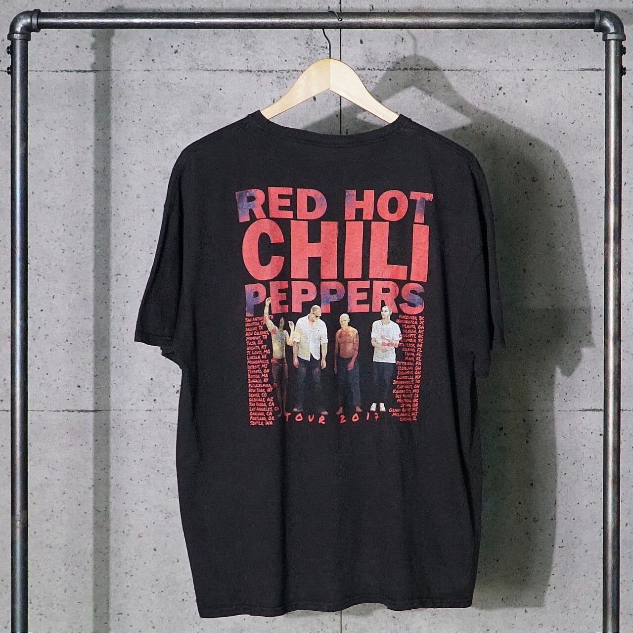 Red Hot Chili Peppers 2017 ツアーTシャツ RED HOT CHILI PEPPERS