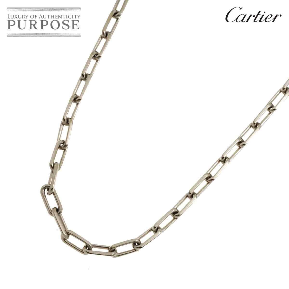 カルティエ Cartier サントス デュモン チェーン ネックレス 56cm K18 ...