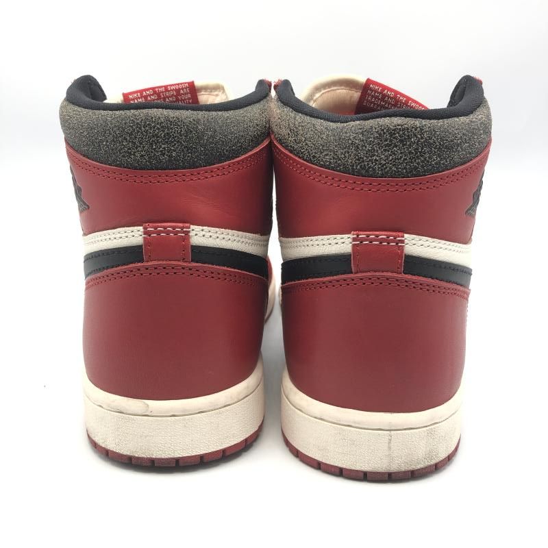中古】NIKE AIR JORDAN 1 High OG Lost ＆ Found/Chicago スニーカー  