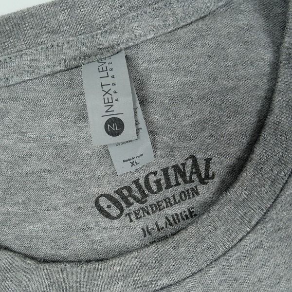 Size【XL】 TENDERLOIN テンダーロイン TEE 2B BLUE/ASH Tシャツ 灰
