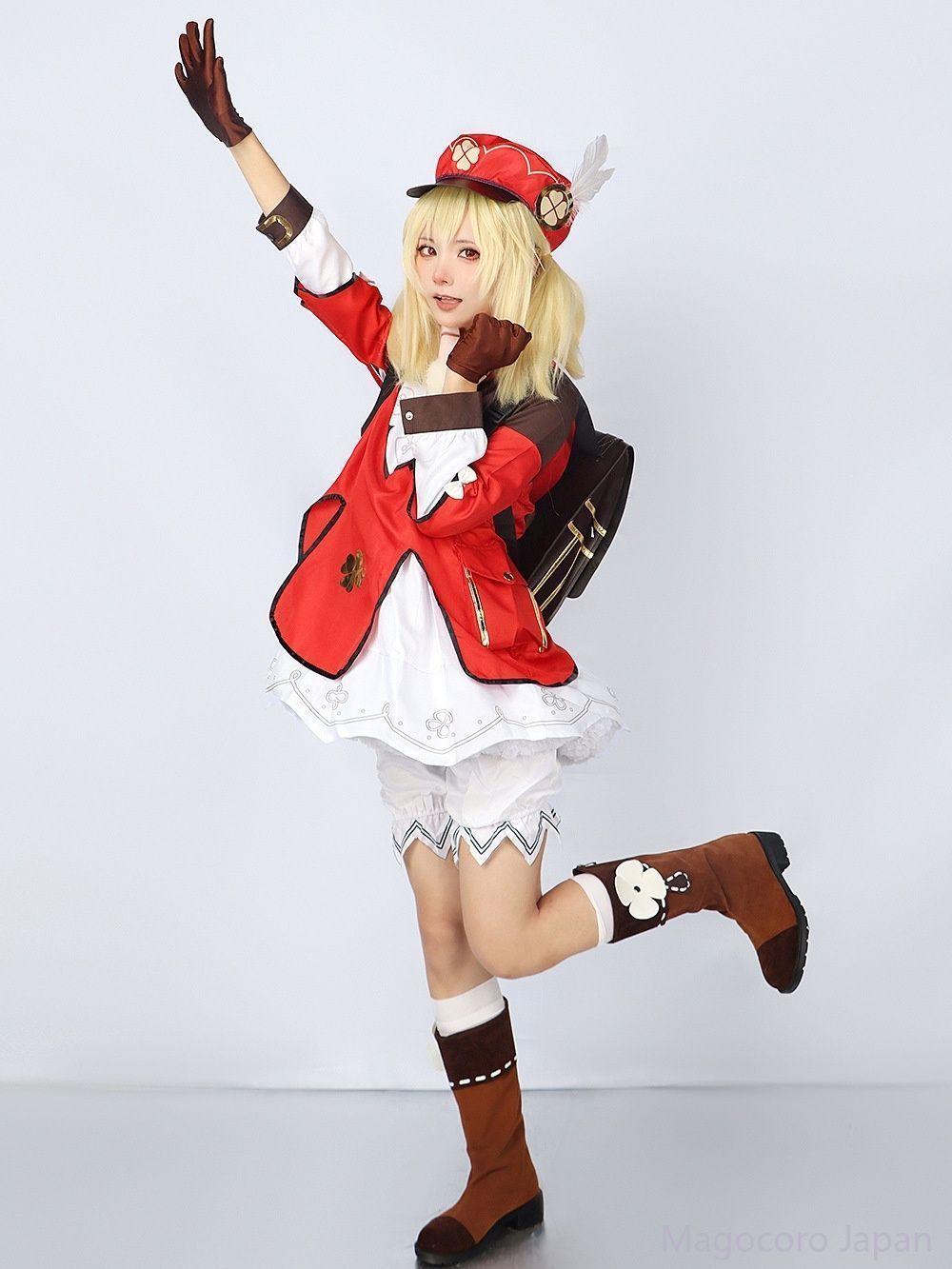 cosplay服原神大人可莉子供セットコスチューム花火の騎士