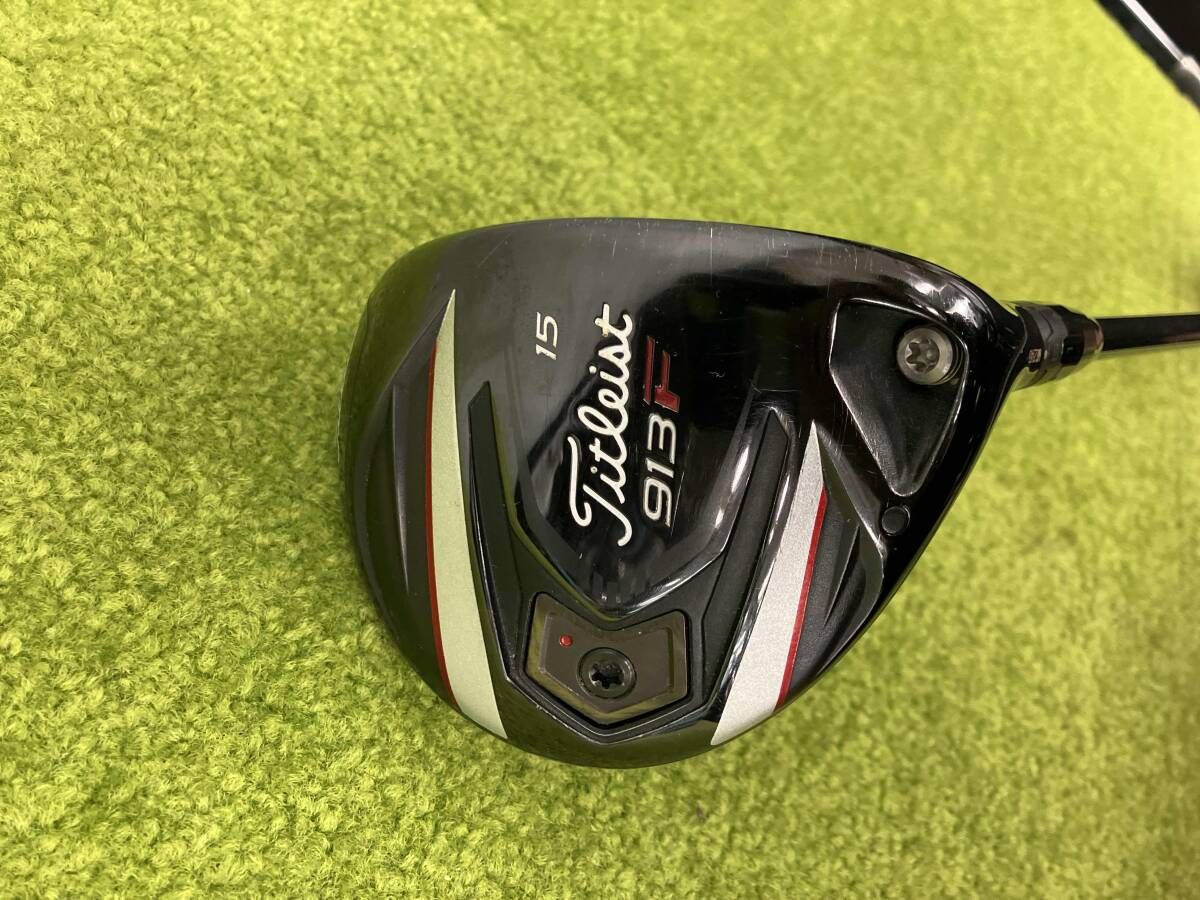 タイトリスト 913fd フェアウェイウッド ランバックス55 3w 15度 S 日本仕様 レンチ付 913F・d LowSpin タイトリスト ランバックス55 タイトリスト