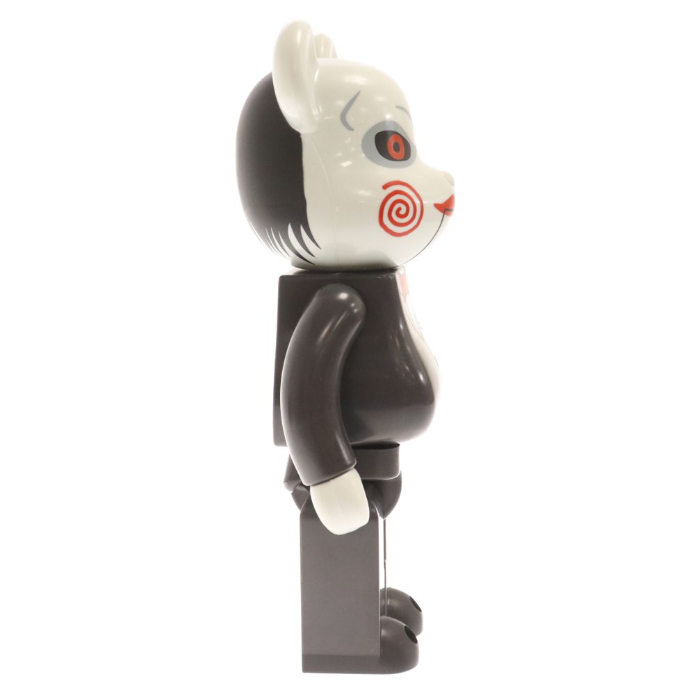 MEDICOM TOY - MEDICOM TOY メディコムトイ BE@RBRICK SAW DOLL GLOW IN THE DARK VER. ベアブリック ソードール グロウインザダークバージョン 400% ブラック/グレー MEDICOM TOY (メディコムトイ) BE@RBRICK SAW DOLL GLOW IN THE