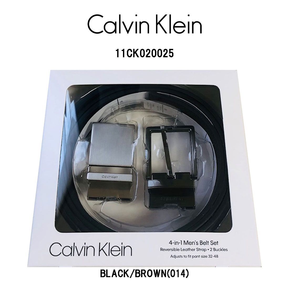 Calvin Klein(カルバンクライン)ck レザー ベルト セット リバーシブル