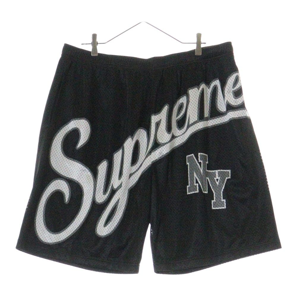 Supreme メッシュハーフパンツ 黒 NIKE×Supreme 14SSBasketball Shorts メッシュハーフパンツ