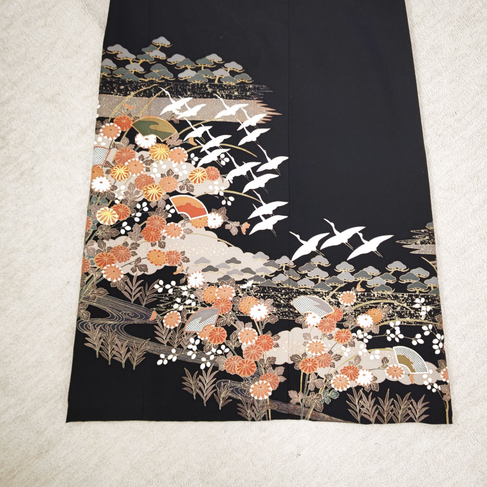 zunezune 13号サイズ 留袖ドレス ノースリーブ ボレロ長袖付 着物