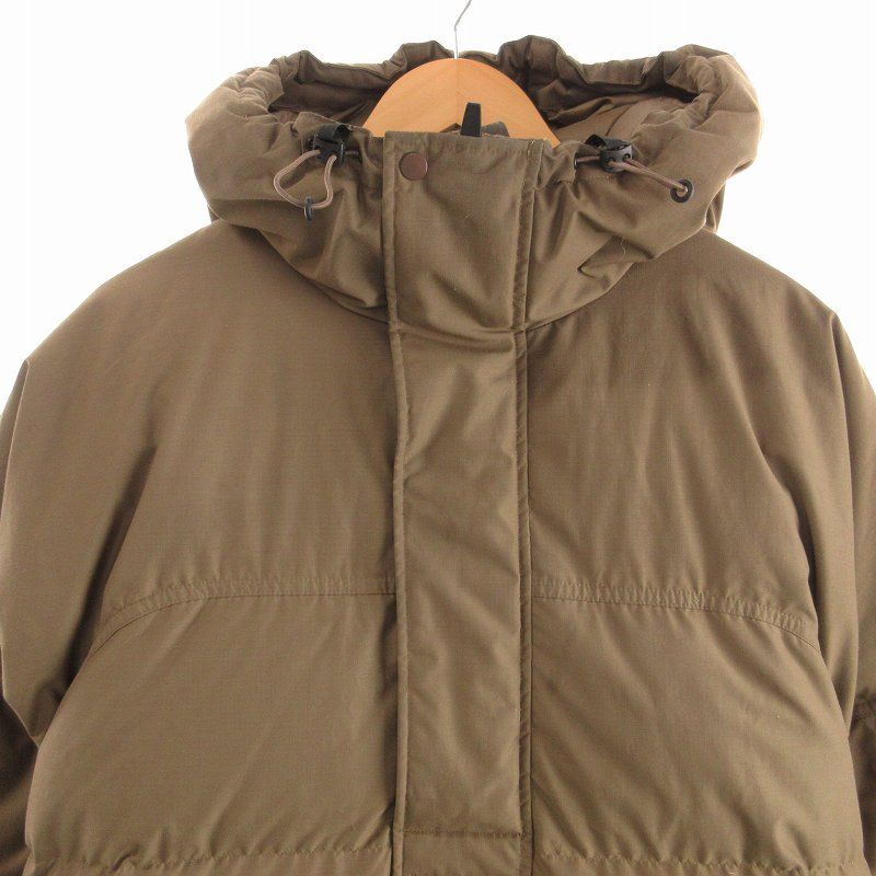 スノーピーク snowpeak ダウンジャケット フード付き ハーフジップ