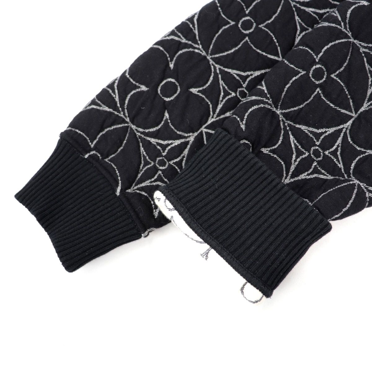 ルイ・ヴィトン 21SS ジップスルー モノグラムフラワー ブルゾン