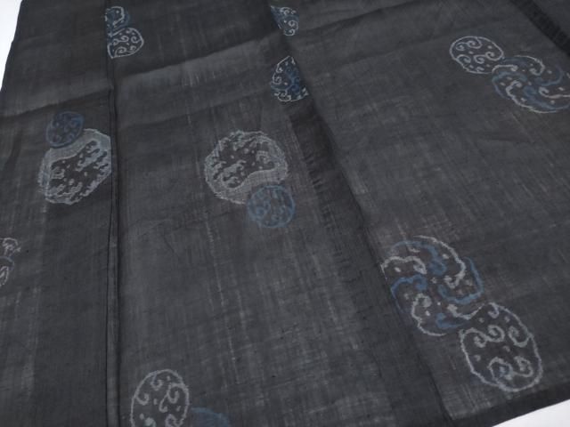 平和屋本店□極上 夏物 重要無形文化財 本場宮古上布 苧麻 逸品