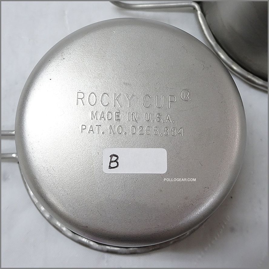 1点売り】 VINTAGE ROCKY CUP 1/2PINT ロッキーカップ ml入り