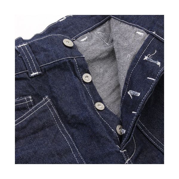 米軍 WW2デニムワークパンツ ネイビー 30