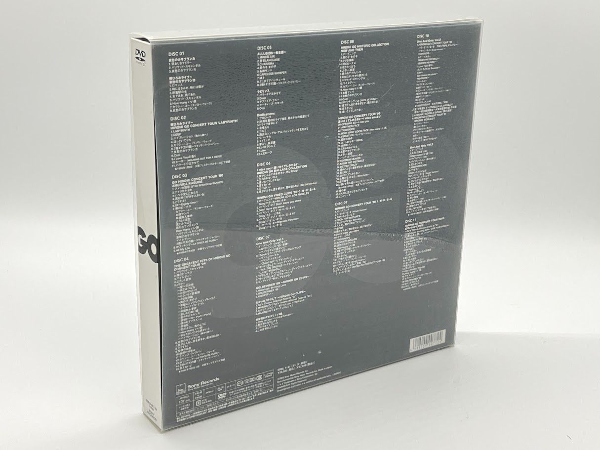 郷ひろみ DVD-BOX HIROMI GO DVD COLLECTION Vol.1 ～LIVES & CLIPS